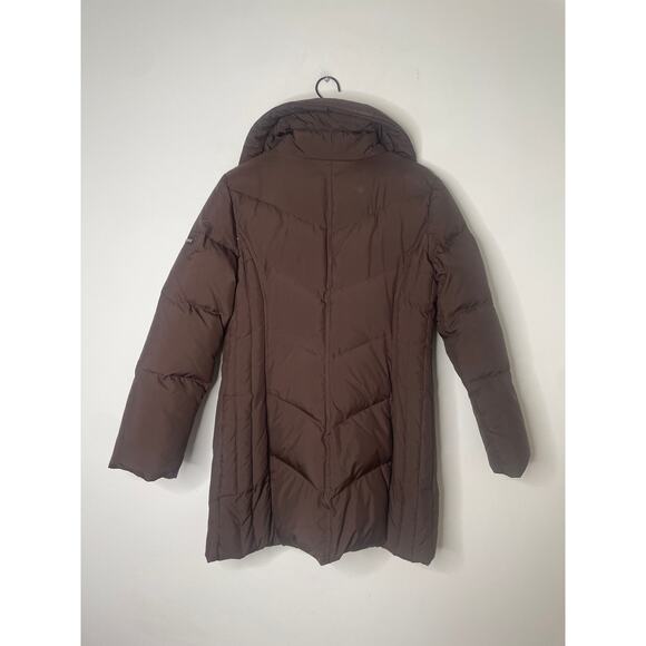 Michael Kors Quilted Down Puffer Coat Size Small Small Zip Front Winter Jacket - Picture 7 of 10